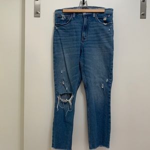 Abercrombie and Fitch Ultra High Rise Mom Jean